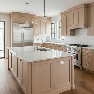 Kitchen - Shaker - White Oak