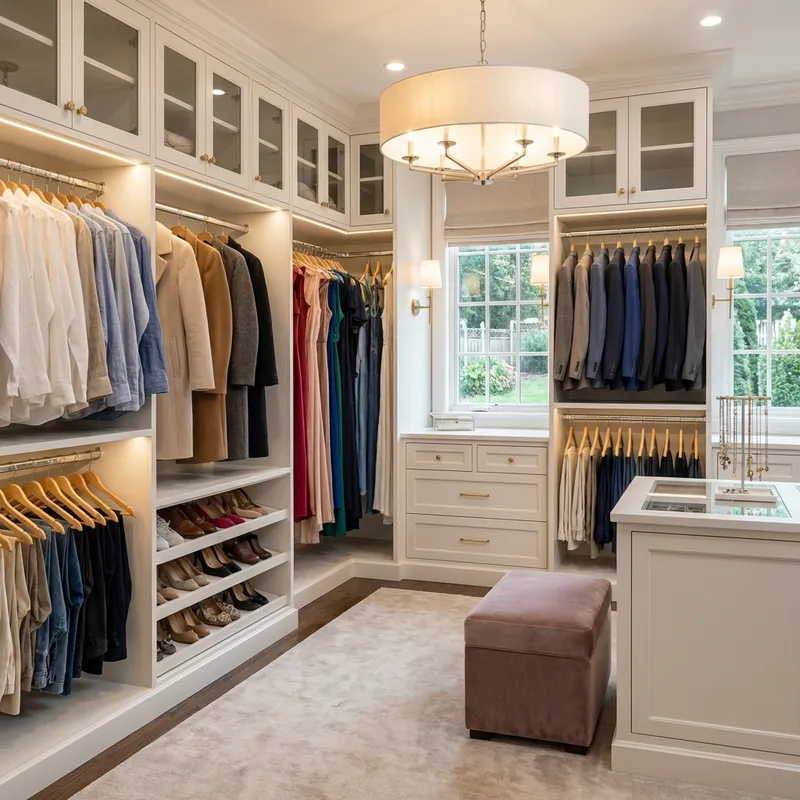 Custom Walk-In Closet