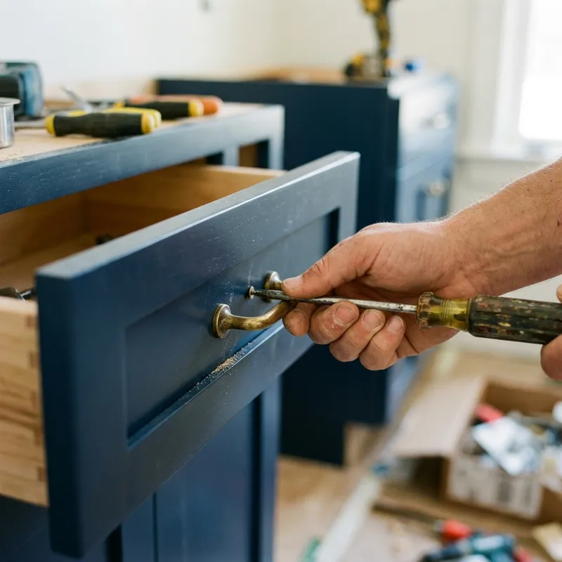 Cabinet Hardware Detail