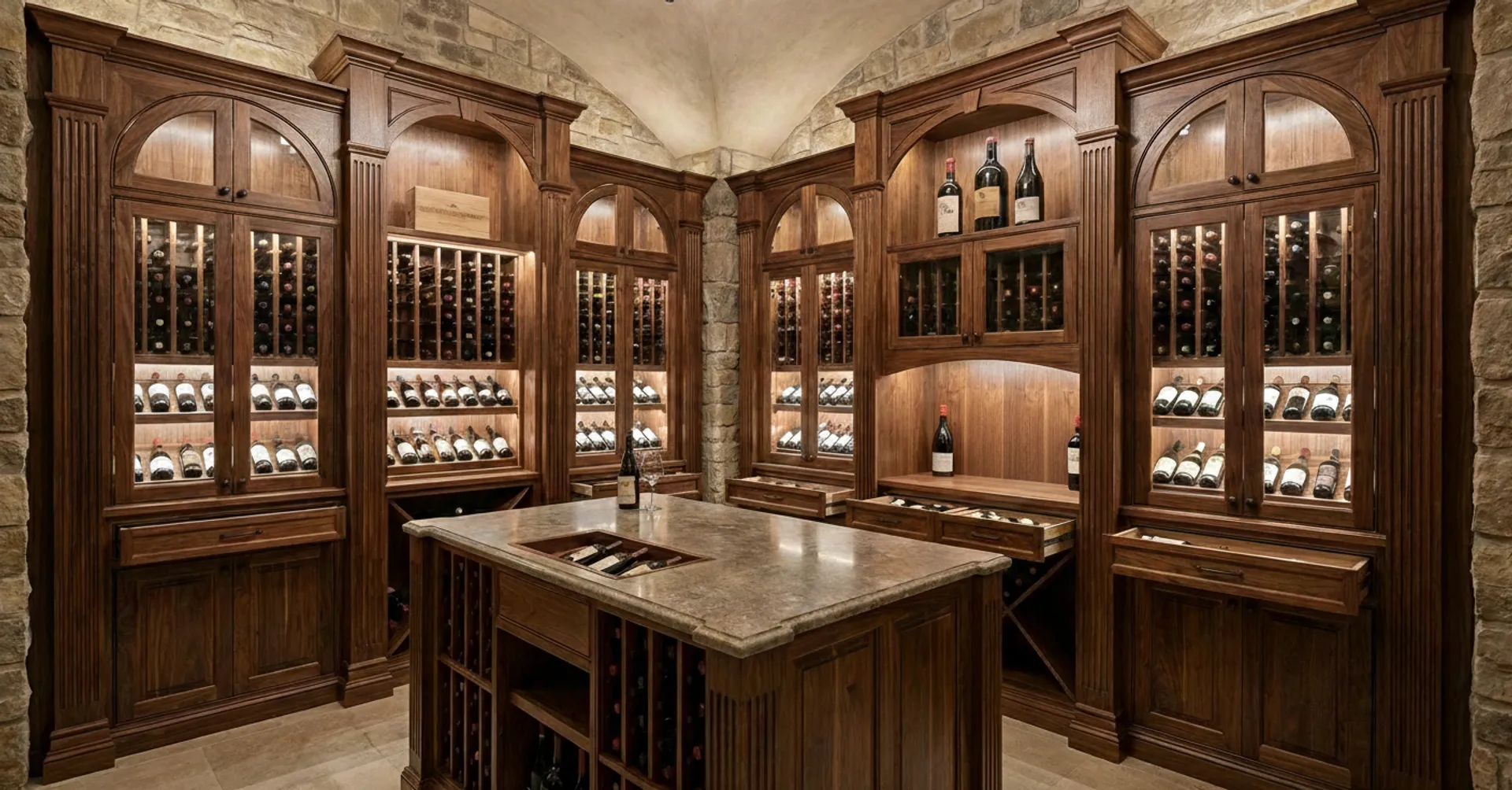 Custom Wine Storage