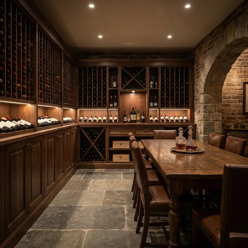 Custom Wine Storage