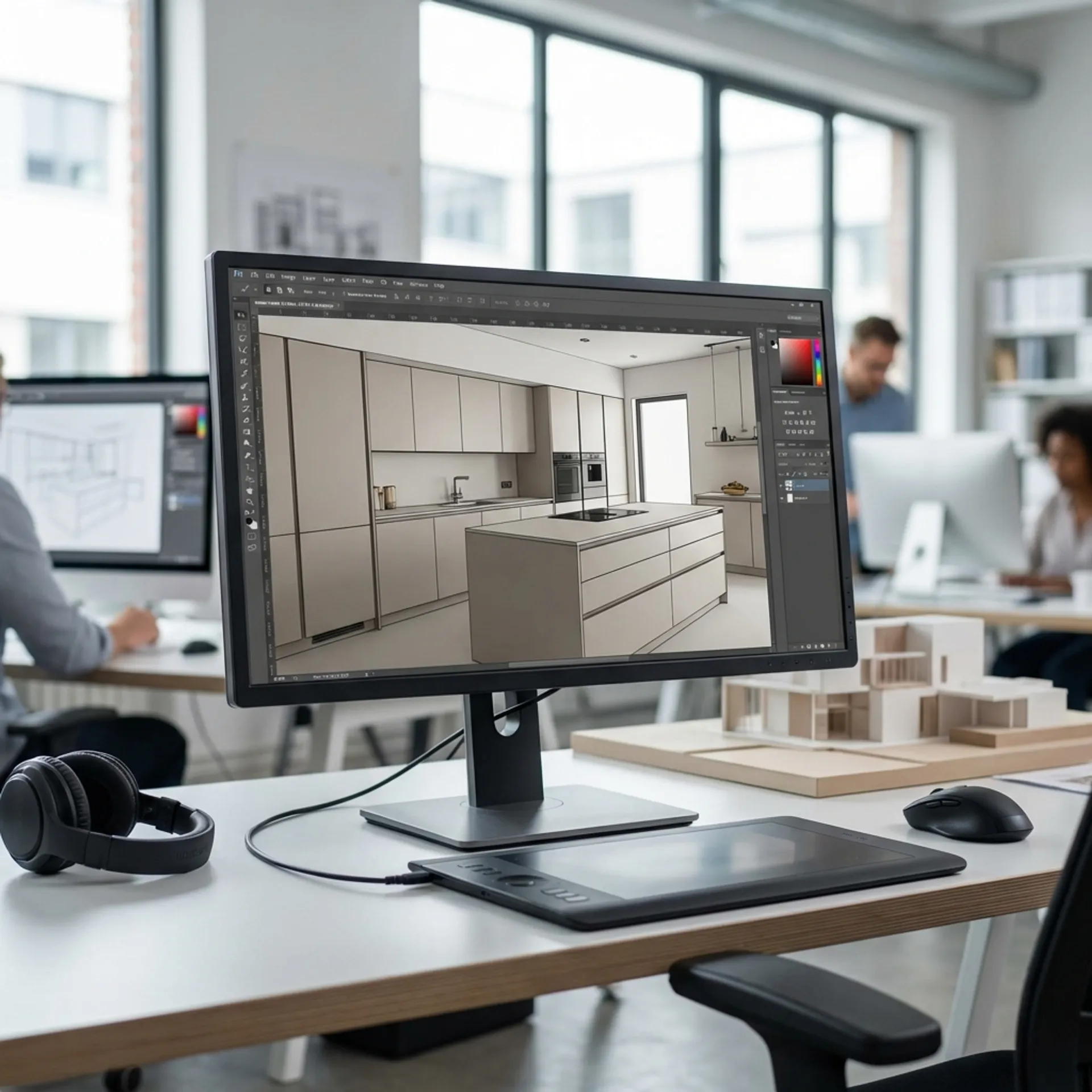 3D Cabinet Design & Rendering