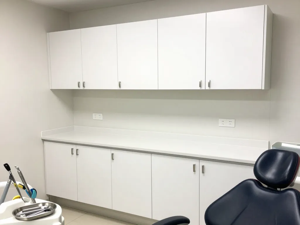 Custom dental office operatory cabinets in Huntsville, AL