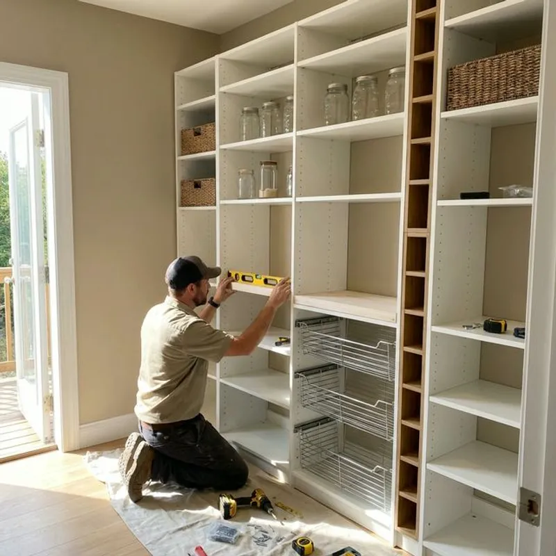 Custom pantry organization system